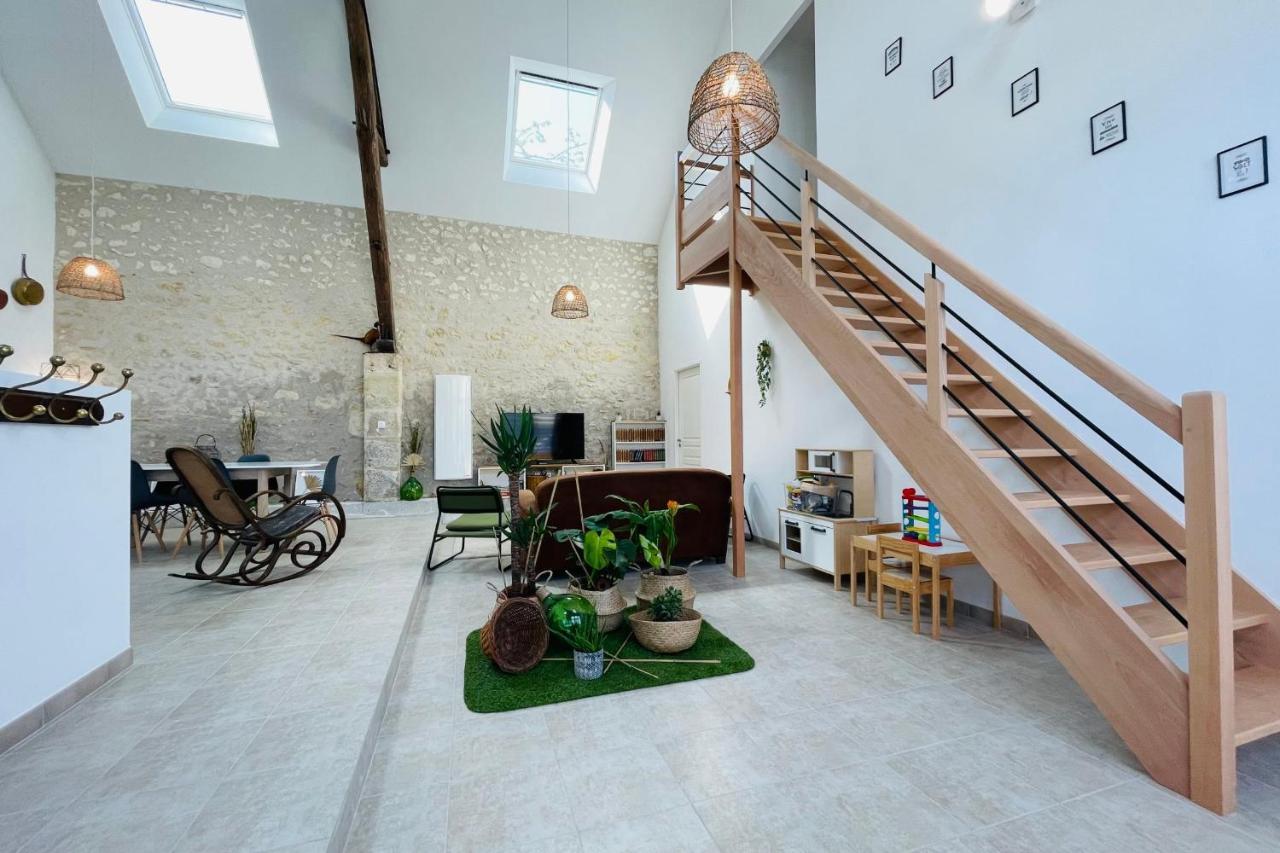 The barn of Lucé authenticity&softness 2 min walk from Clos Lucé Amboise Exterior foto