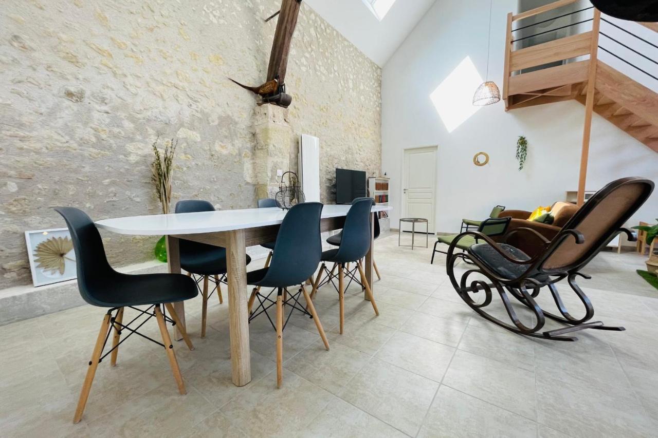 The barn of Lucé authenticity&softness 2 min walk from Clos Lucé Amboise Exterior foto